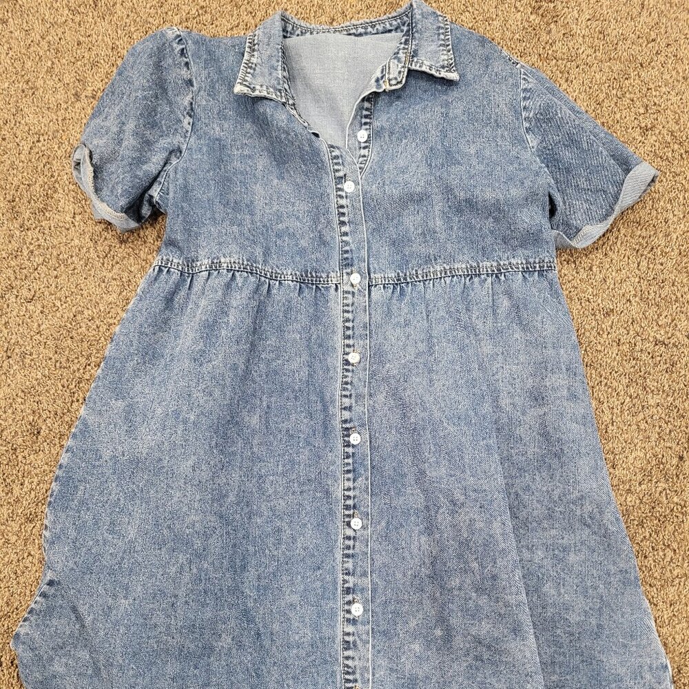 Denim dress